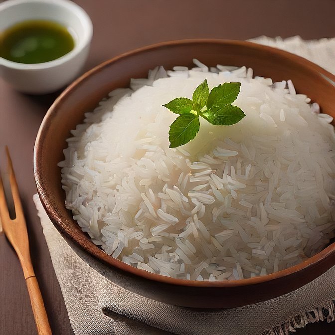 Boiled jasmine rice